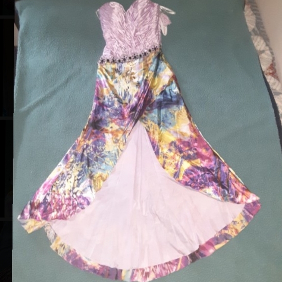 NWT ~*Stunning*~ Cassandra Stone Evening Gown Sz10 - Picture 4 of 8